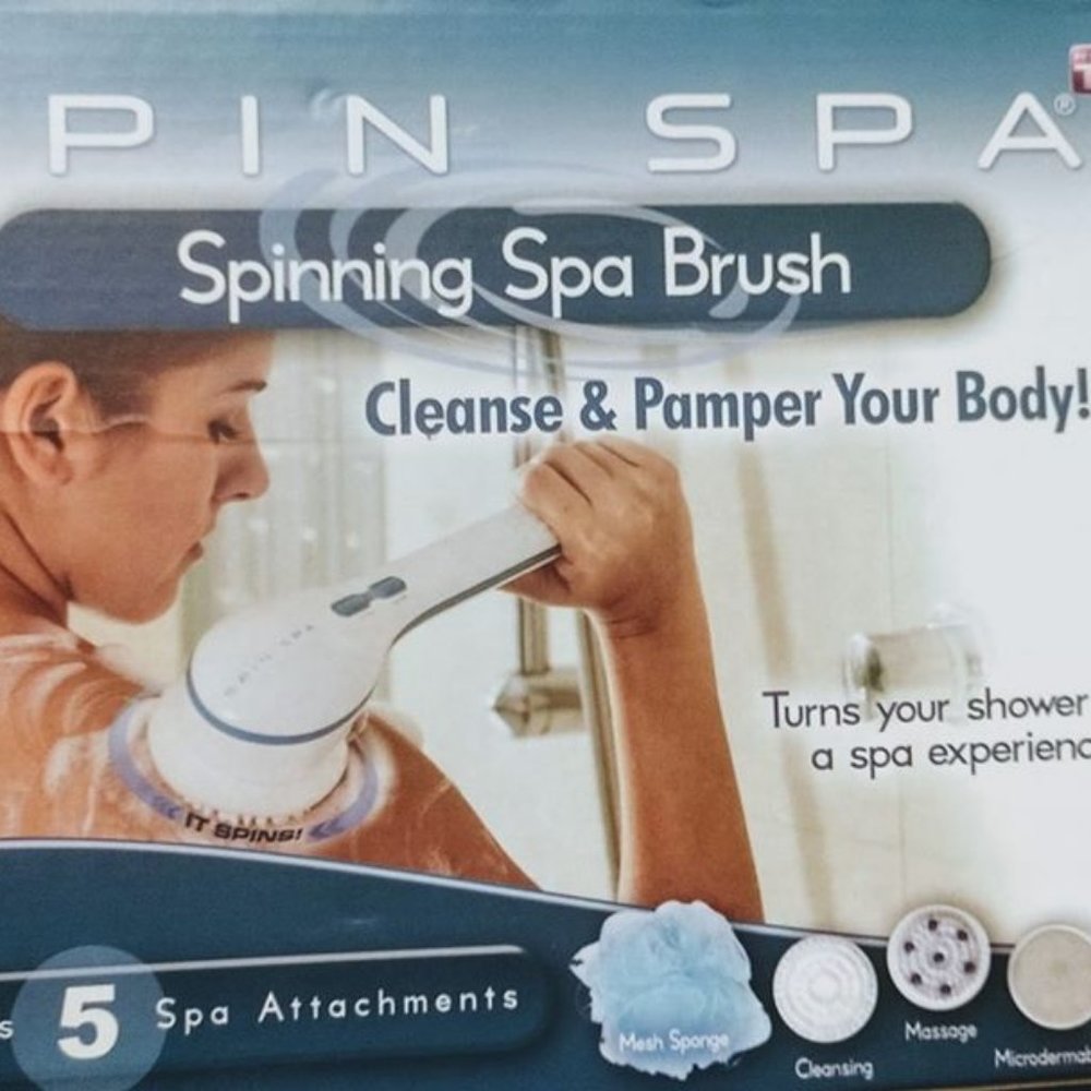 NEW SPINNING SPA ~ with 5 SPA ATTACHEMENTS